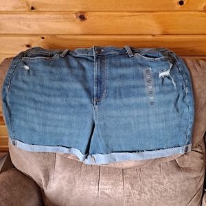 Plus size Sonoma denim shorts NWT